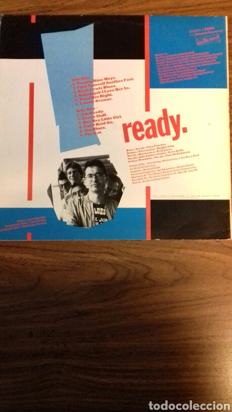 Discos de vinilo: The Blues Band. Ready. 1.981. - Foto 2