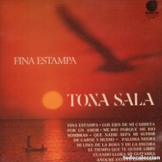 Discos de vinilo: TONA SALA FINA ESTAMPA LP IMPACTO DE 1974 RF-5147 , BUEN ESTADO