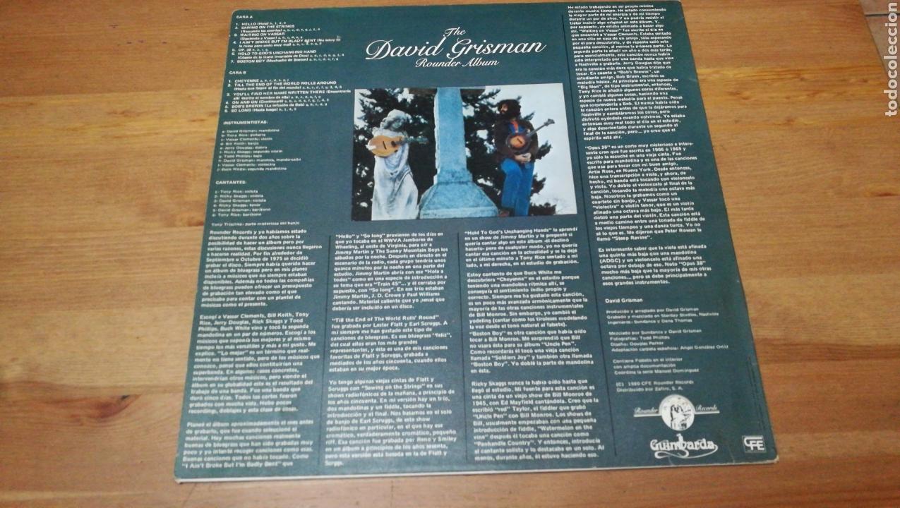 Discos de vinilo: The David Grisman Rounder Album - Foto 2