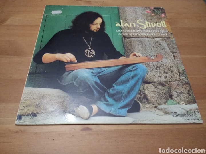Discos de vinilo: Alam Stivell - Un dewezh barzh g&ecirc;r - - Foto 1
