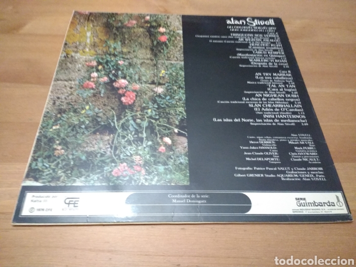Discos de vinilo: Alam Stivell - Un dewezh barzh g&ecirc;r - - Foto 2