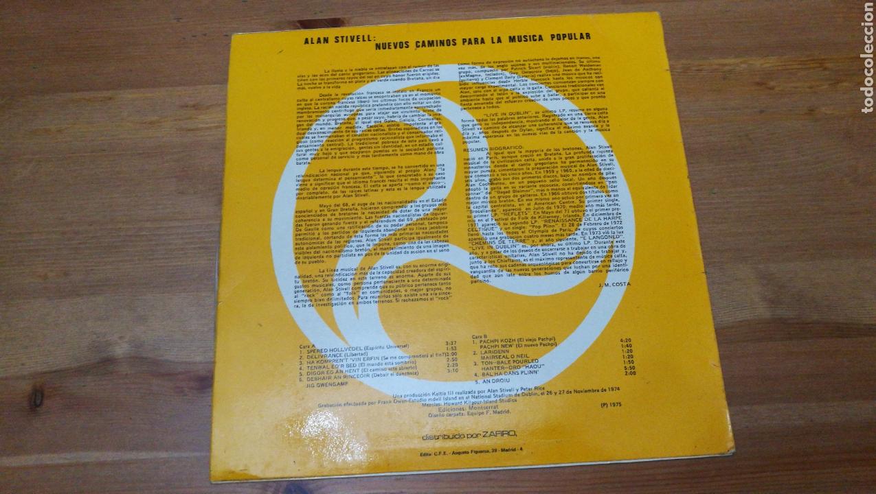 Discos de vinilo: Alan Estivell - Live in Dublin - Foto 2