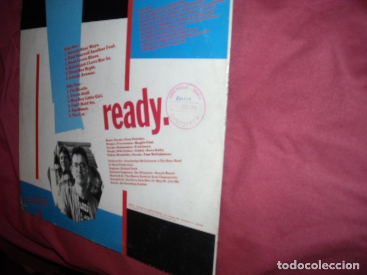 Discos de vinilo: The Blues Band - LP Ready  1981 SPA - Foto 2