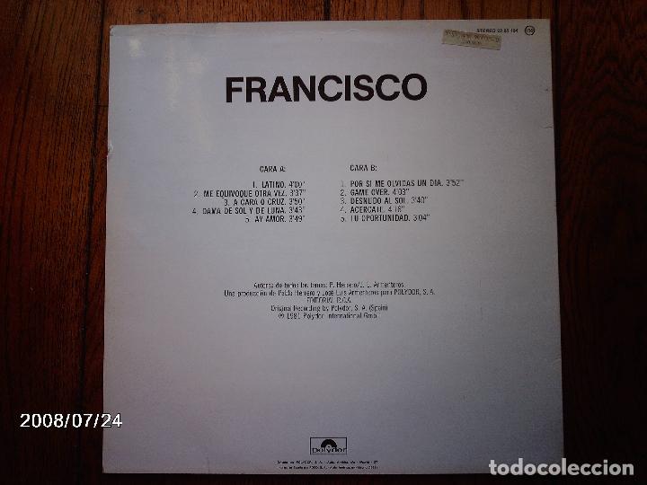 Discos de vinilo: francisco - latino - Foto 2