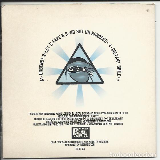 Discos de vinilo: MULETRAIN.- THE ANSAR EP BEAT GENERATION - Foto 2