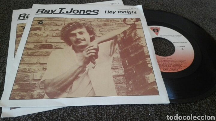 Discos de vinilo: Disco vinilo single RAY T. JONES - Foto 1