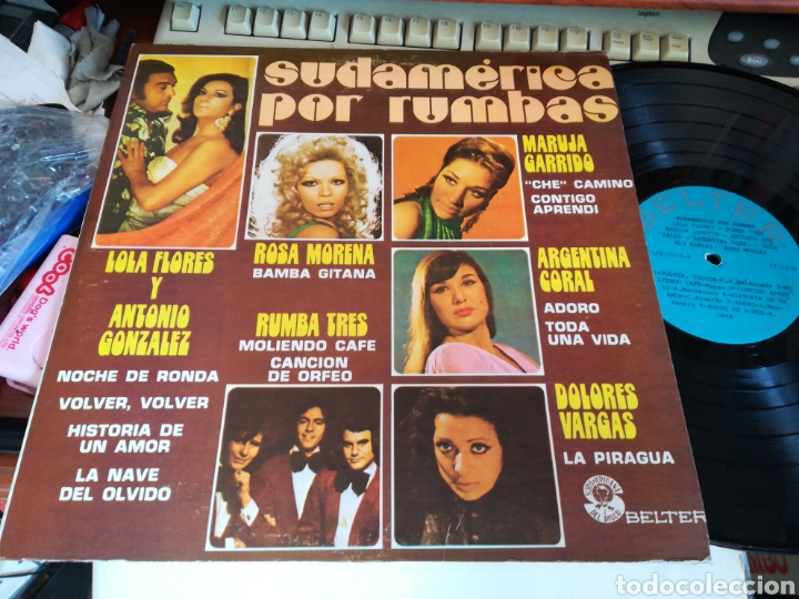 Vinyl records: Sudamerica por rumbas lp Venezuela 1976