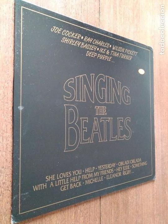 Discos de vinilo: LP SINGING THE BEATLES - Foto 1