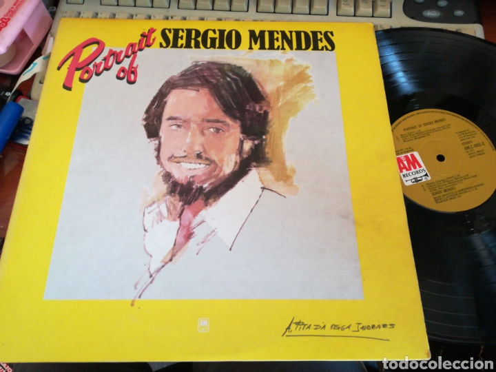 Vinyl records: Portrait of sergio mendes doble lp 1973 inglaterra carpeta doble