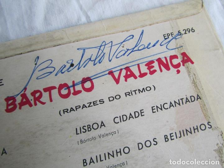 Discos de vinilo: 2 vinilos firmados de Bartolo Valen&ccedil;a Rapazes do ritmo - Foto 4