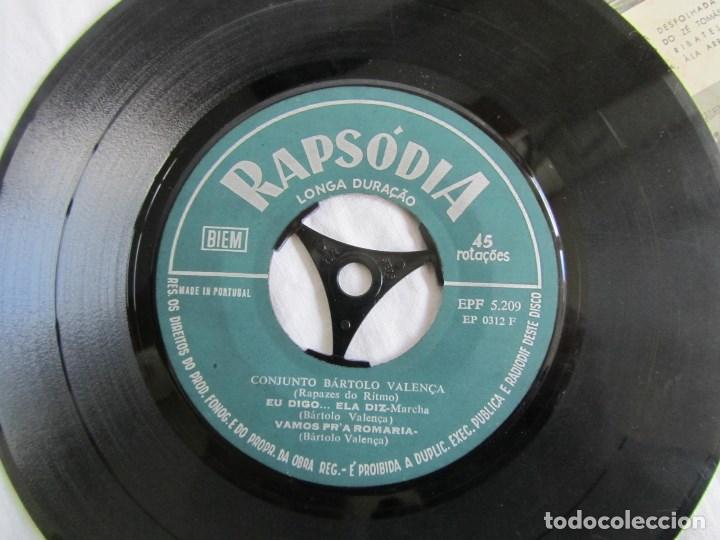 Discos de vinilo: 2 vinilos firmados de Bartolo Valen&ccedil;a Rapazes do ritmo - Foto 11