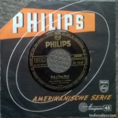 Discos de vinilo: LOUIS ARMSTRONG ALL STARS. MACK THE KNIFE/ BACK O’TOWN BLUES. PHILIPS, GERMANY 1955 SINGLE