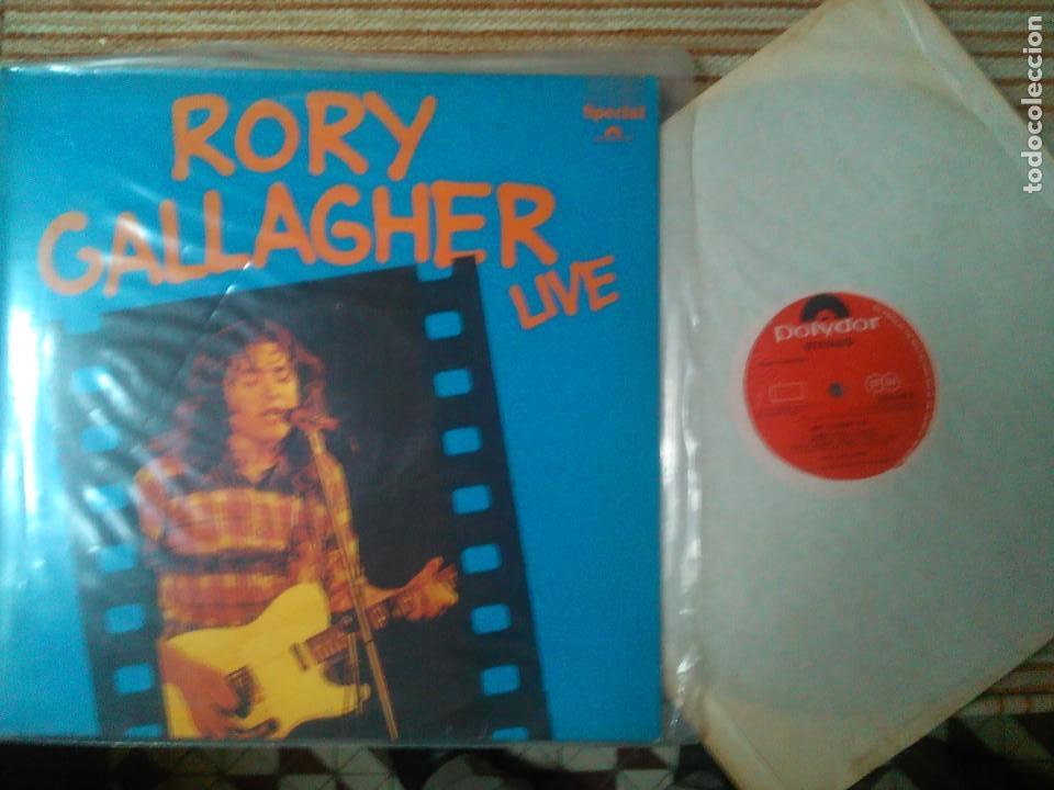 Discos de vinilo: RORY GALLAGHER LIVE LP - Foto 1
