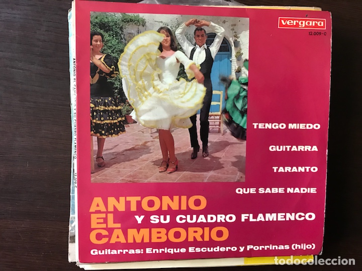 Discos de vinilo: Tengo miedo. Antonio el Camborio. - Foto 1
