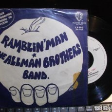 Discos de vinilo: THE ALLMAN BROTHERS BAND RAMBLIN MAN + 1 SINGLE SPAIN 1973 PDELUXE