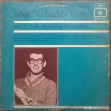 Discos de vinilo: BUDDY HOLLY & CRICKETS. SALUTE TO BUDDY HOLLY. CORAL, HOLLAND 1964 LP