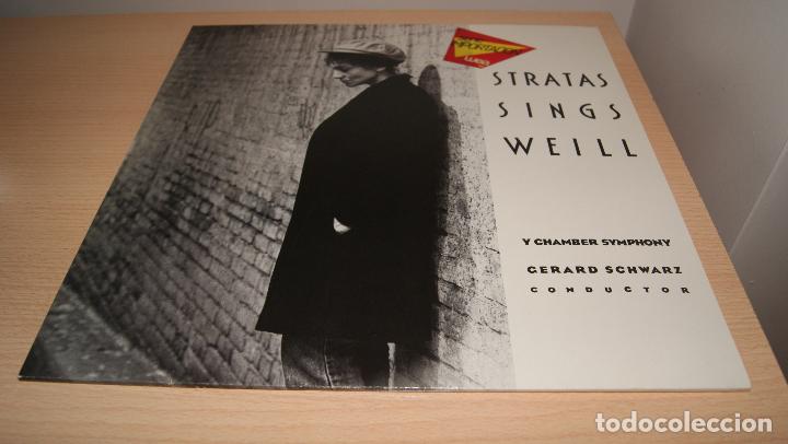 Discos de vinilo: Stratas sings weill Y Chamber symphony LP 1986