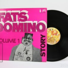 Discos de vinilo: DISCO LP DE VINILO - FATS DOMINO / STORY VOLUMEN 1 - UNITED ARTISTS RECORDS / FRANCIA