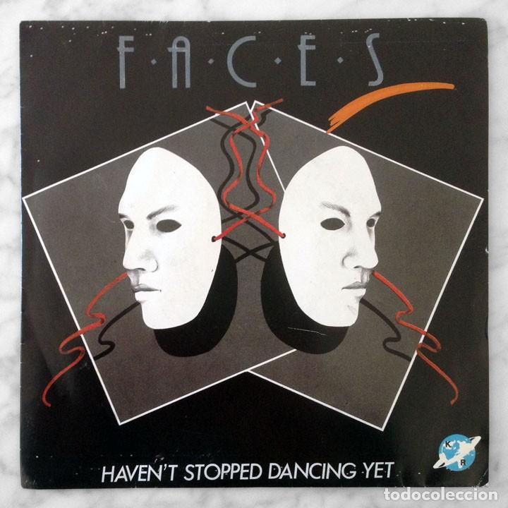 Discos de vinilo: SINGLE - FACES - HAVENT STOPPED DANCING YET - KEY RECORDS - 1986 - Foto 1