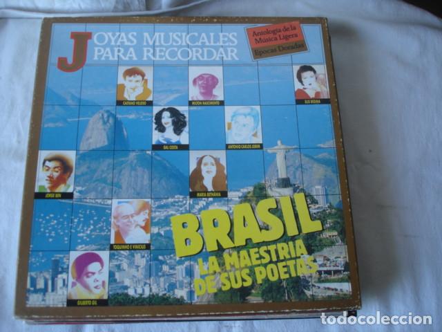 Vinyl records: Joyas Musicales Para Recordar  Brasil:La Maestria de Sus Poetas  3xLP - Box