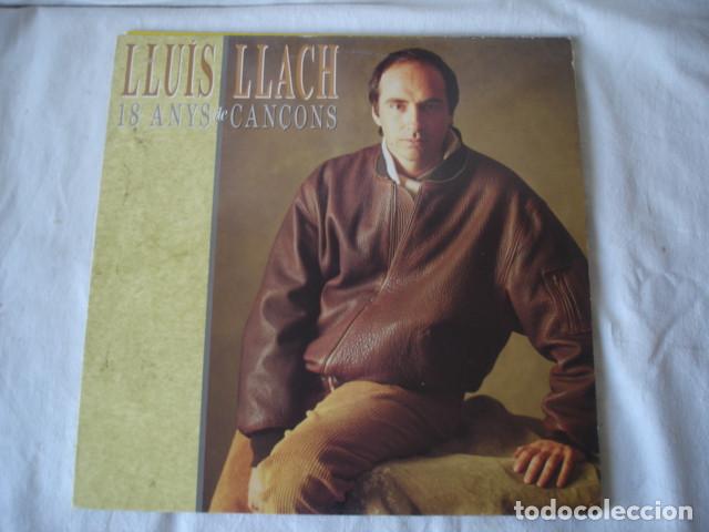 Discos de vinilo: Lluis Llach   18 anys de can&ccedil;ons - Foto 1