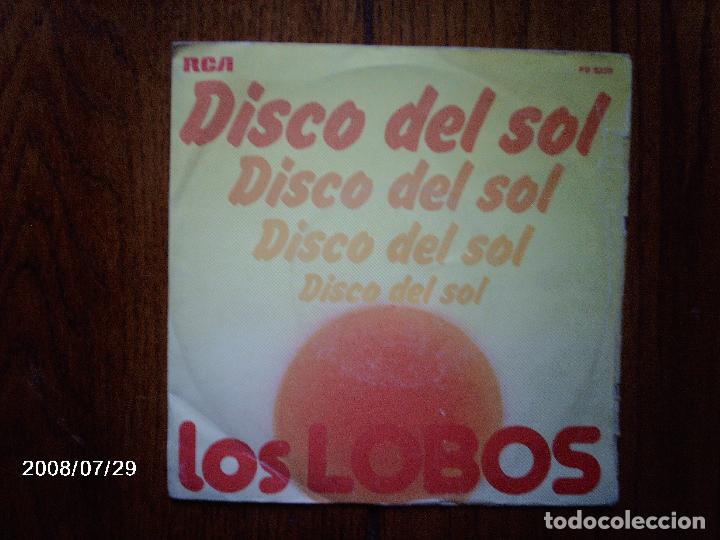 Discos de vinilo: los lobos  -  disco del sol  +  sol y cielo - Foto 1