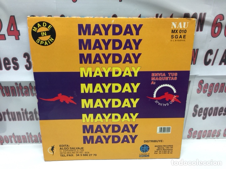 Discos de vinilo: LP B . vinyl Mayday Nau B-3 - Foto 1
