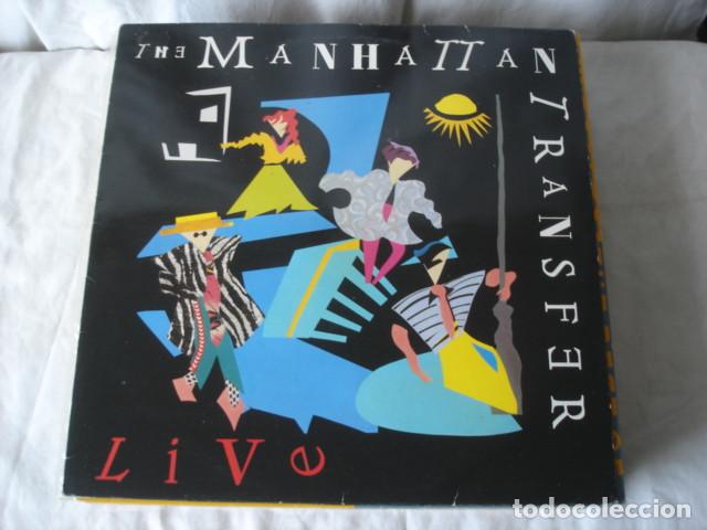 Discos de vinilo: The Manhattan Transfer  Live - Foto 1