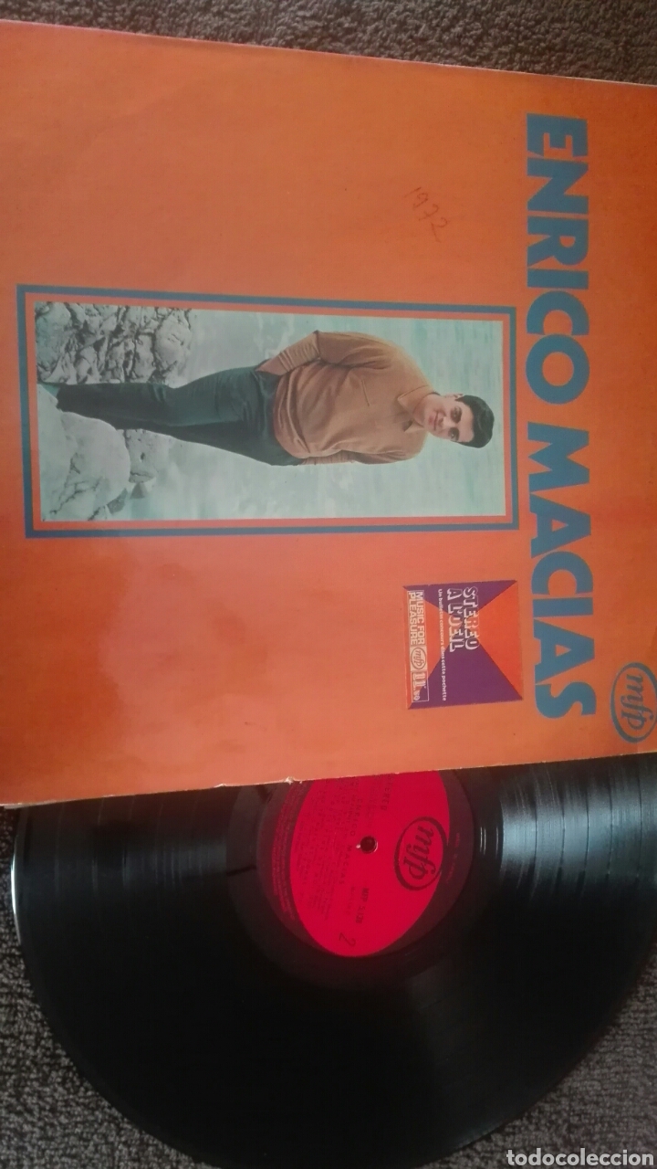 Discos de vinilo: Disco vinilo ENRICO MACIAS - Foto 1