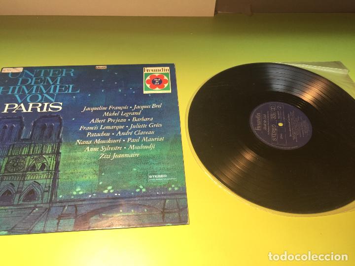 Vinyl records: unter dem himmel von paris, sellon freundin