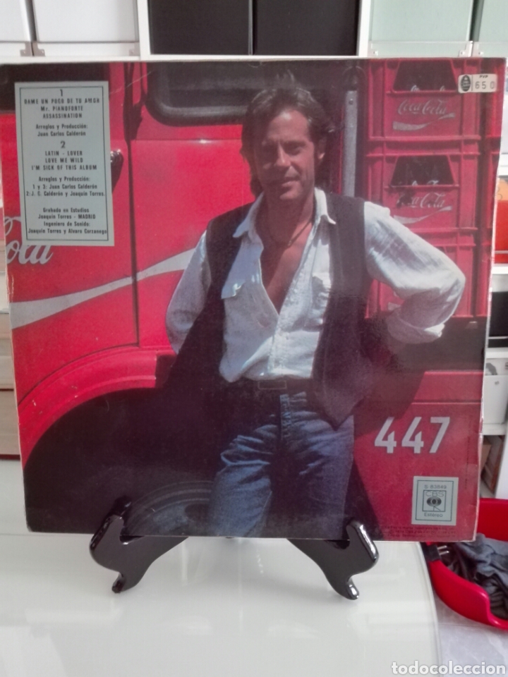 Discos de vinilo: Calder&oacute;n. Disco lp. - Foto 2