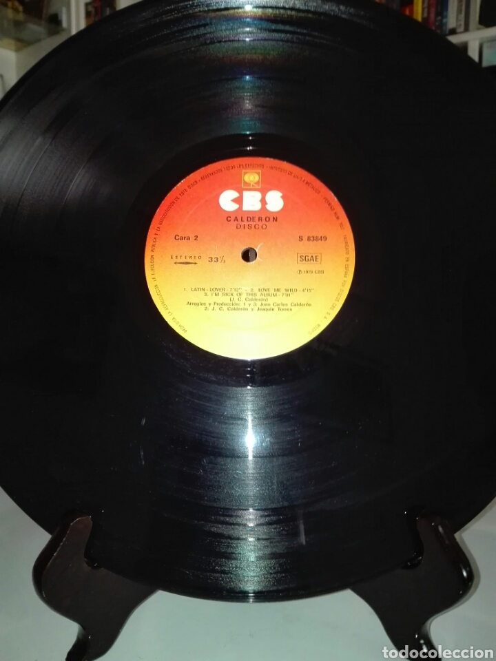 Discos de vinilo: Calder&oacute;n. Disco lp. - Foto 5