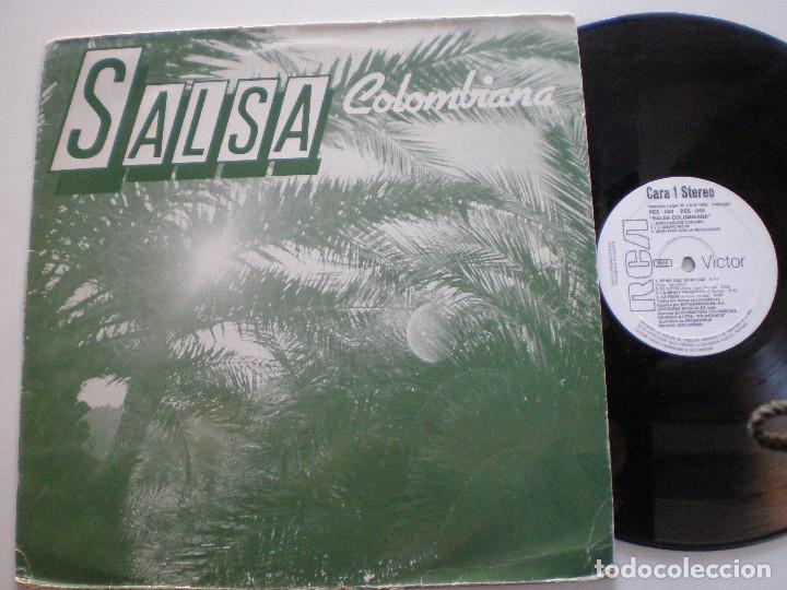 Dischi in vinile: SALSA COLOMBIANA - LP PROMO RCA 1986 // JUAN CARLOS CORONEL GRUPO NICHE JUAN PINA LA REVELACION