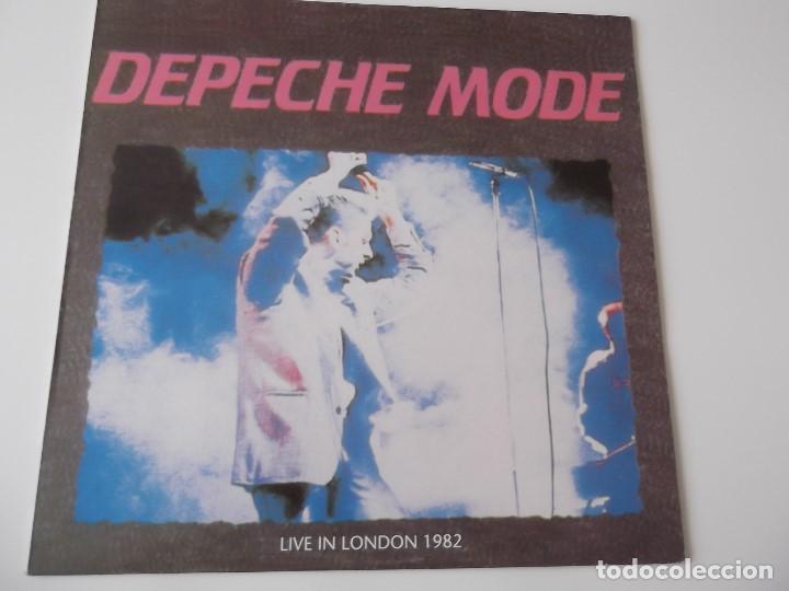 Discos de vinilo: DEPECHE MODE - Live in London 1982 - Foto 1