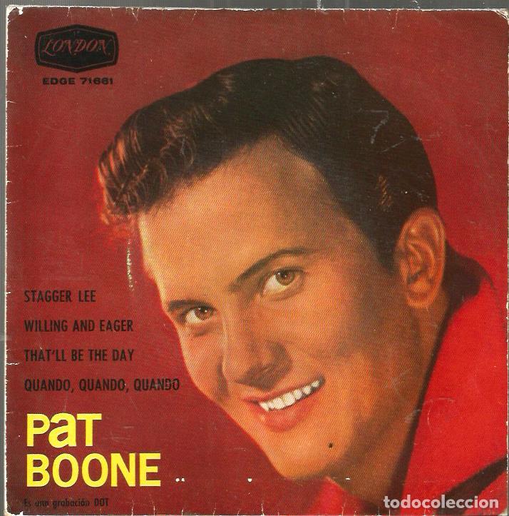 Discos de vinilo: EP PAT BOONE : QUANDO QUANDO QUANDO - Foto 1