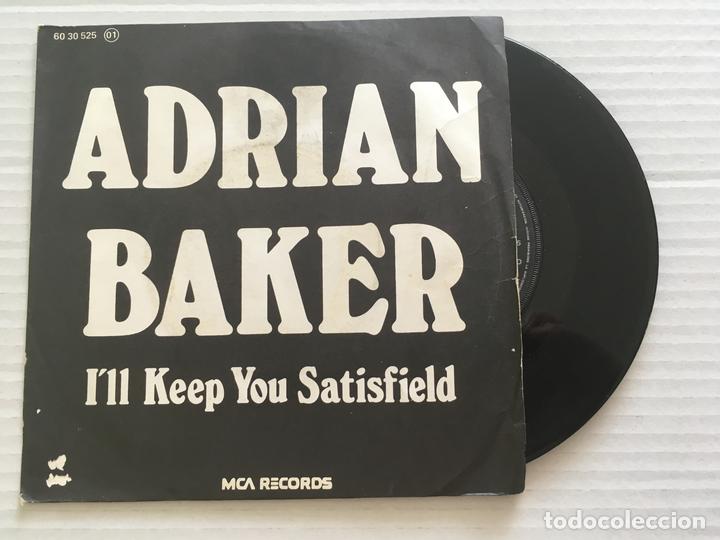 Discos de vinilo: 7 SINGLE-ADRIAN BAKER-ILL KEEP YOU SATISFIELD - Foto 1