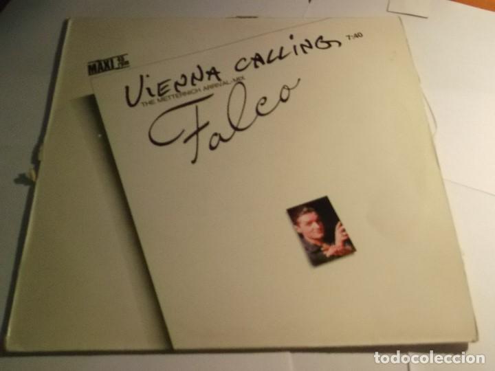 Discos de vinilo: FALCO-ORIGINAL ESPA&Ntilde;OL-MAXI SINGLE - Foto 1