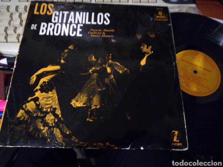 Discos de vinilo: Los gitanillos de bronce lp montilla 1960 - Foto 1