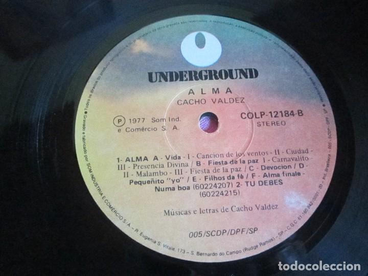 Discos de vinilo: CACHO VALDEZ LP - Foto 3