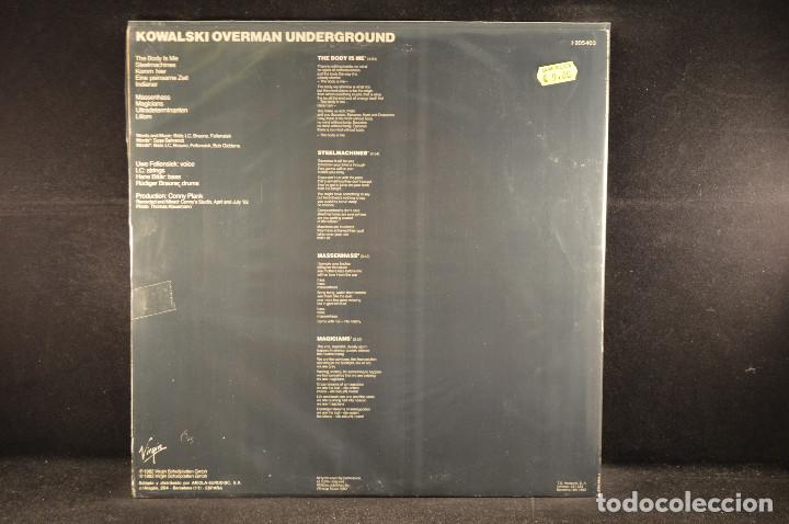 Discos de vinilo: Kowalski - Overman Underground - LP - Foto 2