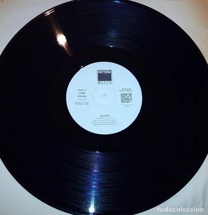 Discos de vinilo: MAXI SINGLE EUROPE - PRIMERO - PATTERN MUSIC 1985 - Foto 4