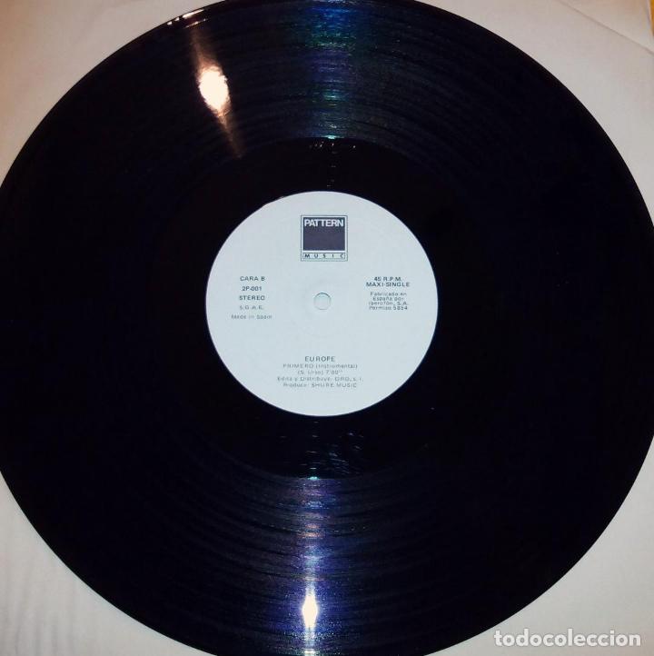 Discos de vinilo: MAXI SINGLE EUROPE - PRIMERO - PATTERN MUSIC 1985 - Foto 5
