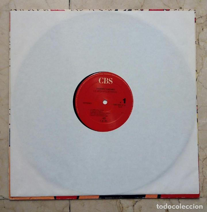 Discos de vinilo: MAXI SINGLE THIERRY HAZARD - LE JERK! - CBS 1990 - Foto 3