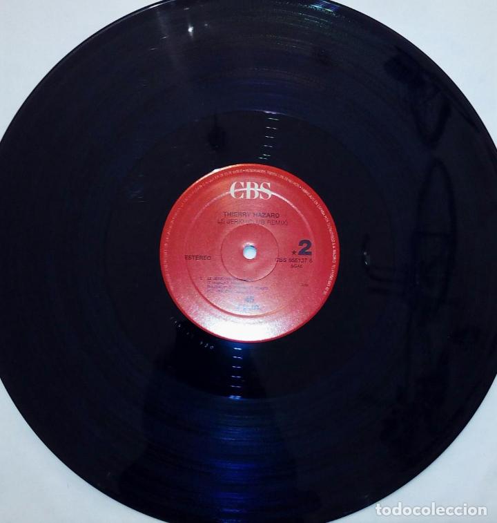 Discos de vinilo: MAXI SINGLE THIERRY HAZARD - LE JERK! - CBS 1990 - Foto 5
