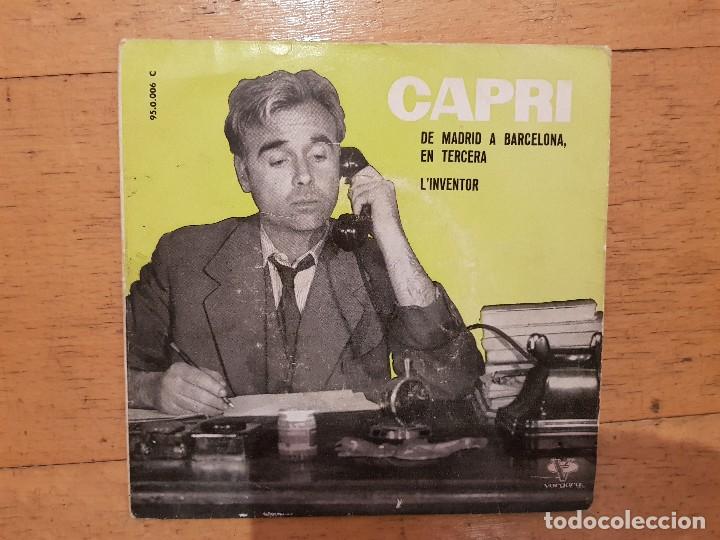 Discos de vinilo: SINGLE CAPRI (VERGARA) - Foto 1
