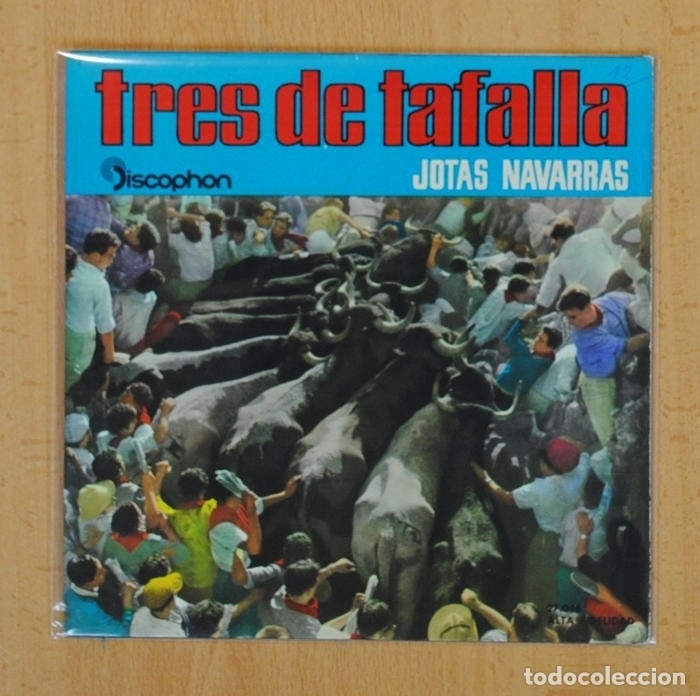 Discos de vinilo: TRES DE TAFALLA - JOTAS NAVARRAS - EP - Foto 1