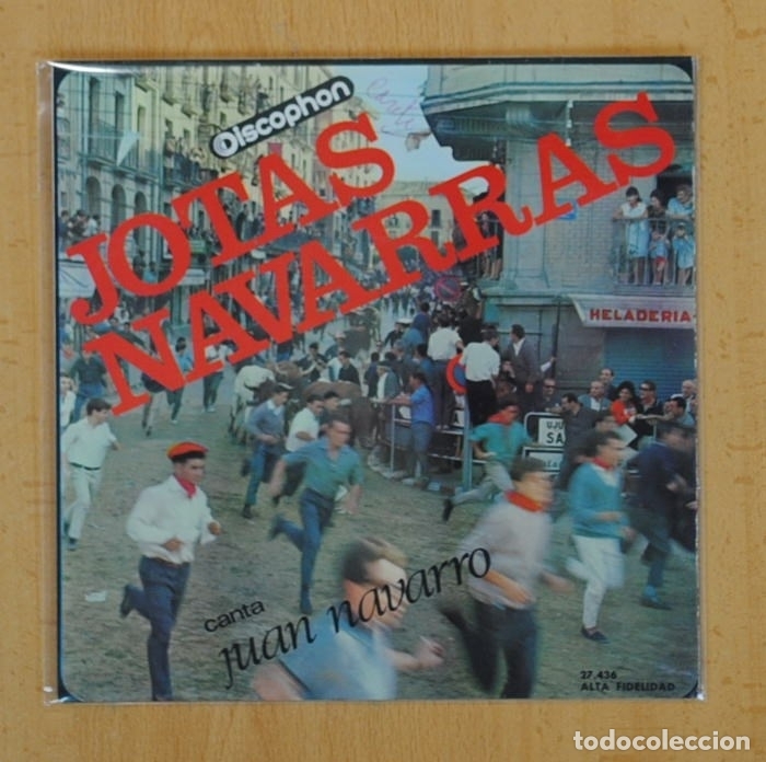 Discos de vinilo: JUAN NAVARRO - JOTAS NAVARRAS - EP - Foto 1