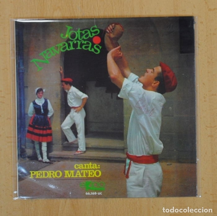 Discos de vinilo: PEDRO MATEO - JOTAS NAVARRAS - EP - Foto 1