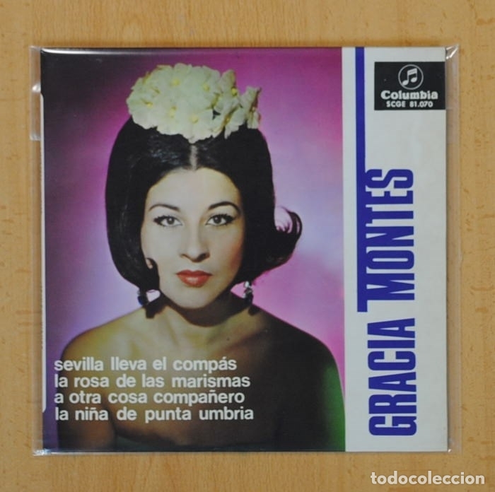 Discos de vinilo: GRACIA MONTES - SEVILLA LLEVA EL COMPAS + 3 - EP - Foto 1