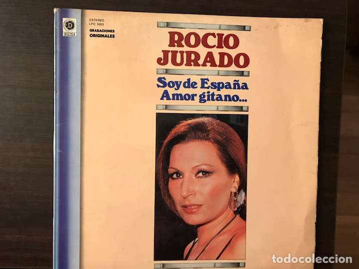Discos de vinilo: Roc&iacute;o Jurado. Soy de Espa&ntilde;a. Amor gitano - Foto 1